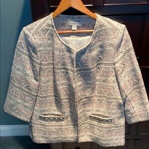 Chic Women's Cream Jacket by Coldwater Creek